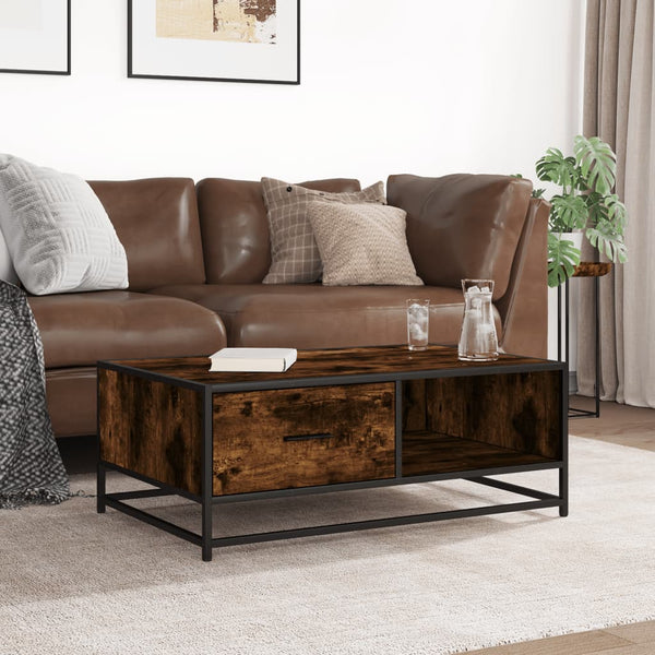 Couchtisch Räuchereiche 90x57 cm