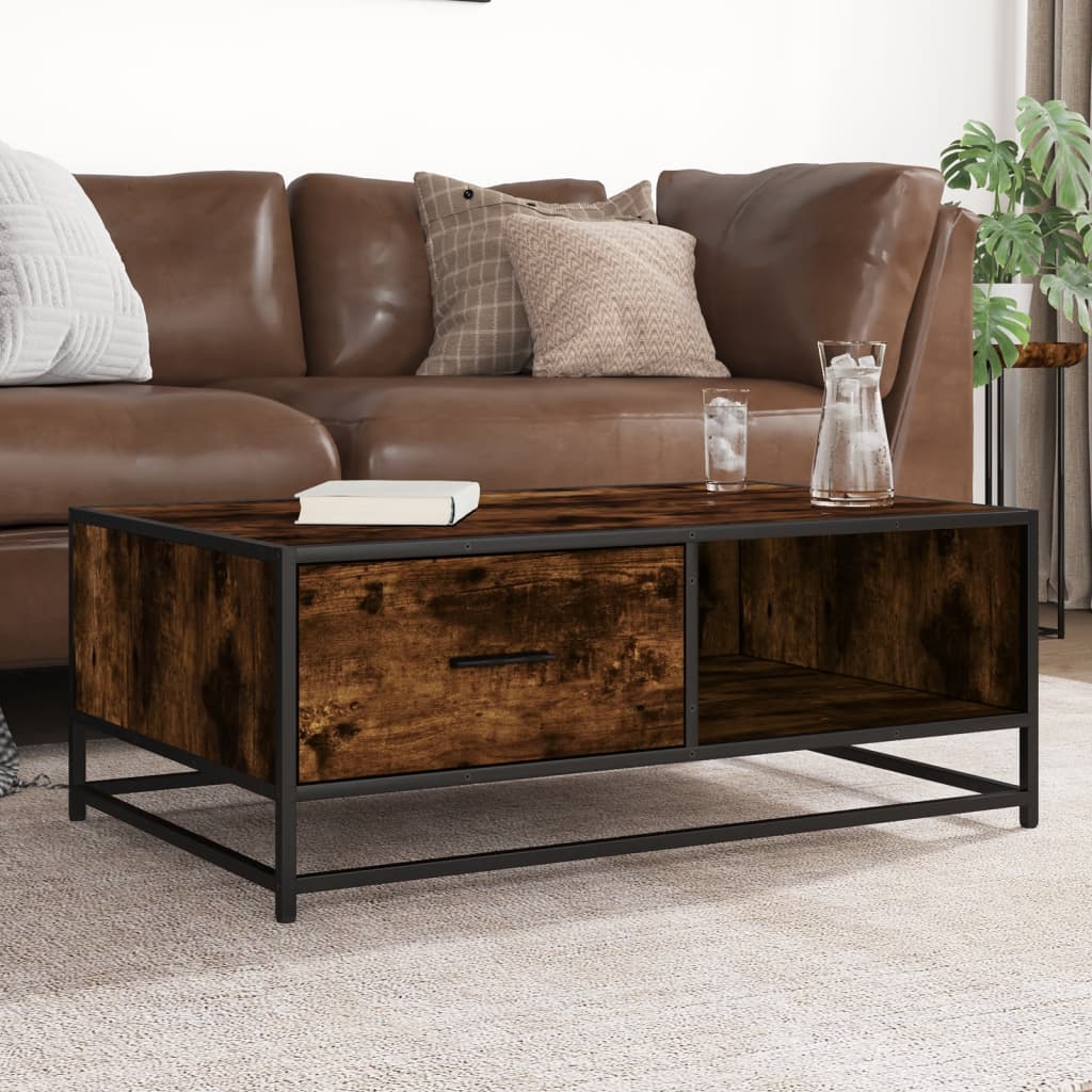Couchtisch Räuchereiche 90x57 cm