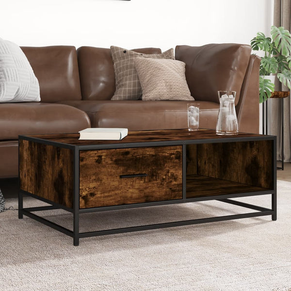 Couchtisch Räuchereiche 90x57 cm