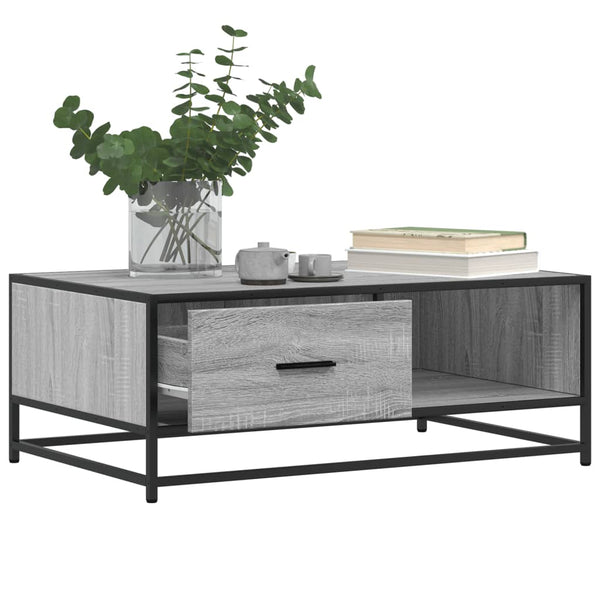 Couchtisch Grau Sonoma 90x57 cm