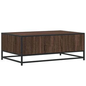 Couchtisch Braun Eichenoptik 90x57 cm