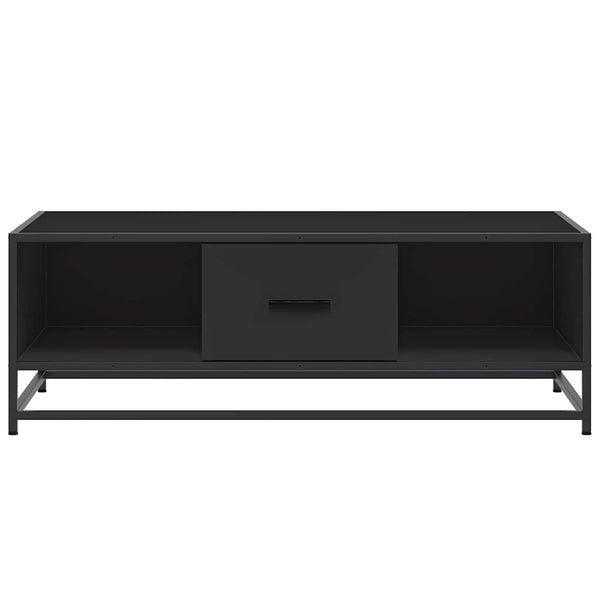 Schwarzer Couchtisch 100x57 cm