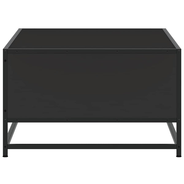 Schwarzer Couchtisch 100x57 cm