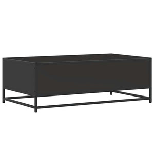 Schwarzer Couchtisch 100x57 cm