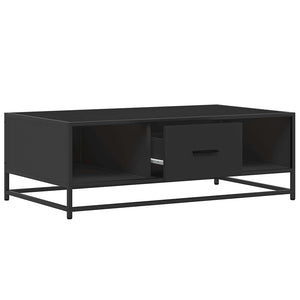 Schwarzer Couchtisch 100x57 cm