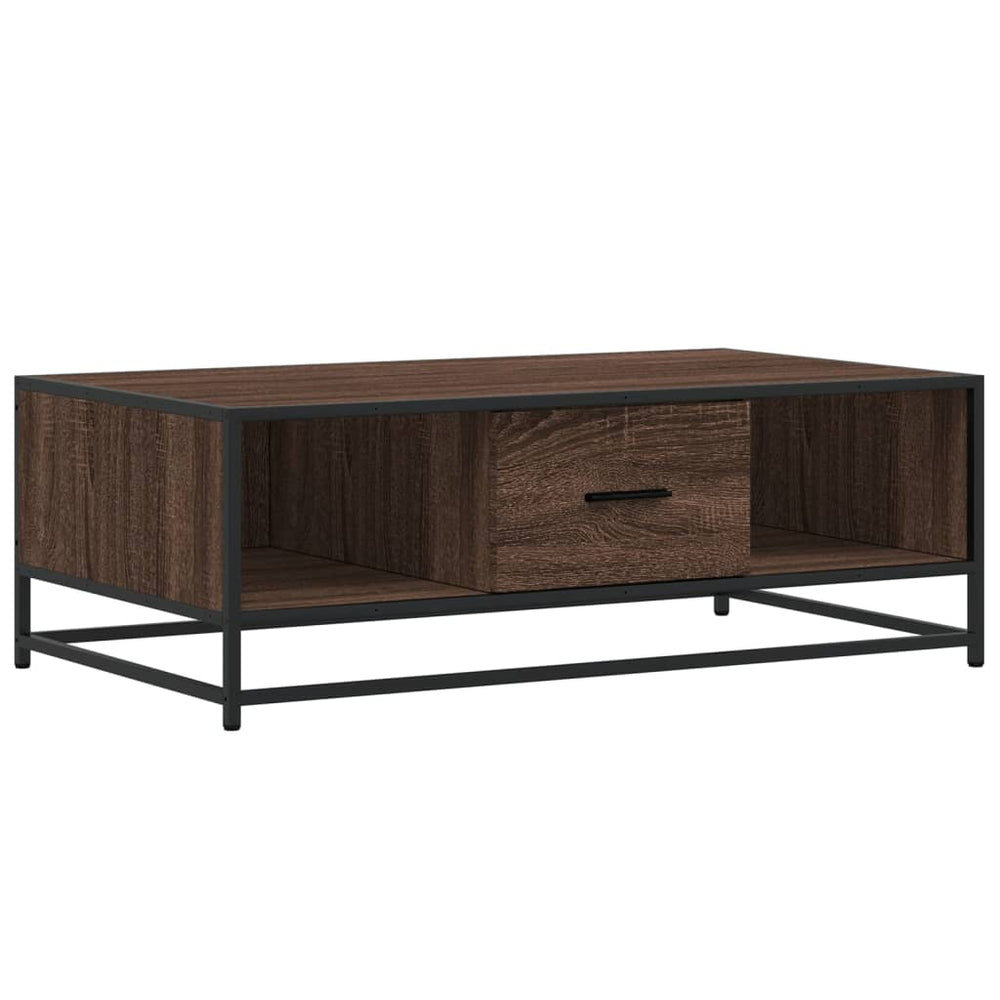 Couchtisch Braun Eichenoptik 100 cm