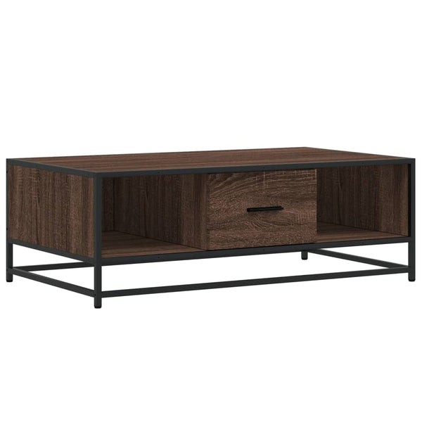 Couchtisch Braun Eichenoptik 100 cm