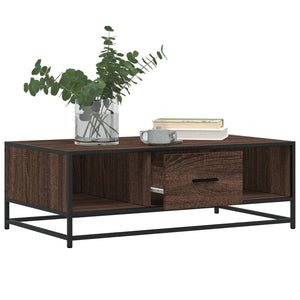 Couchtisch Braun Eichenoptik 100 cm