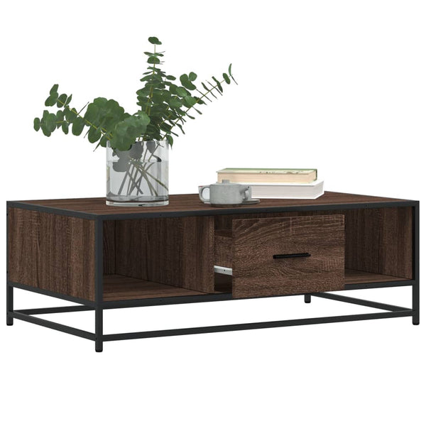 Couchtisch Braun Eichenoptik 100 cm