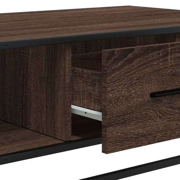 Couchtisch Braun Eichenoptik 100 cm