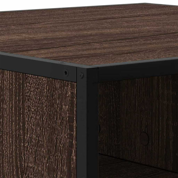 Couchtisch Braun Eiche 60,5x60,5 cm
