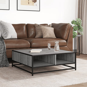 Couchtisch Grau Sonoma 80x80 cm