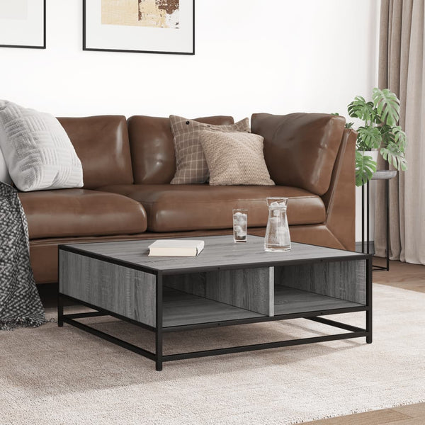 Couchtisch Grau Sonoma 80x80 cm