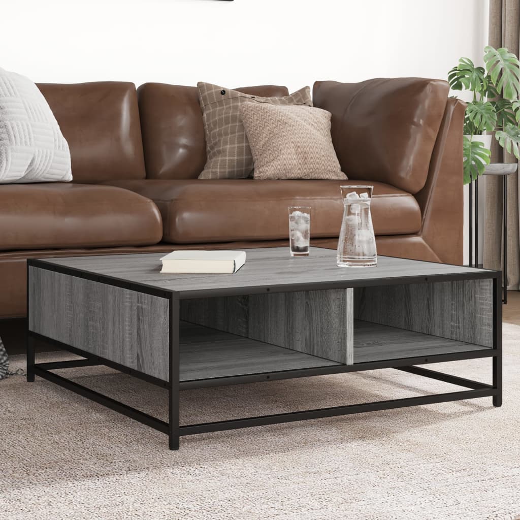 Couchtisch Grau Sonoma 80x80 cm