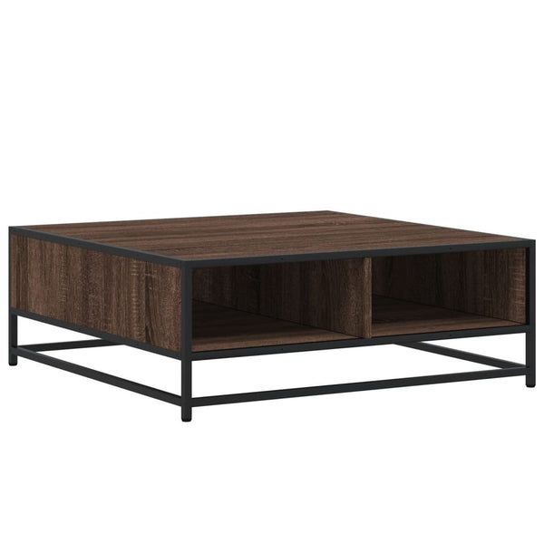 Couchtisch Braun Eichenoptik 80x80 cm