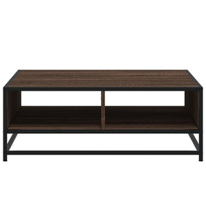 Couchtisch Braun Eichenoptik 80x80 cm
