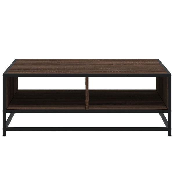 Couchtisch Braun Eichenoptik 80x80 cm