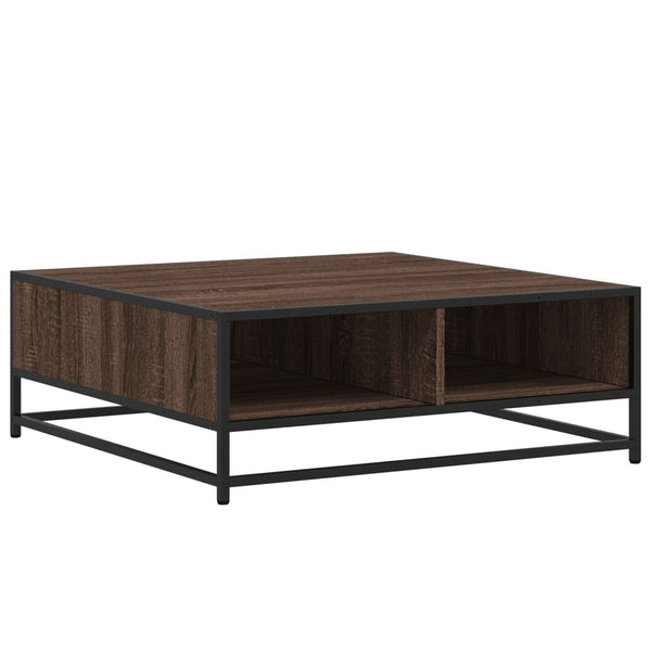 Couchtisch Braun Eichenoptik 80x80 cm