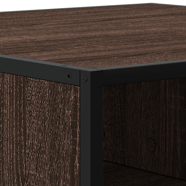 Couchtisch Braun Eichenoptik 80x80 cm