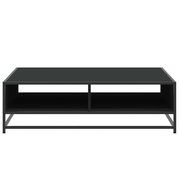 Schwarzer Couchtisch 100x100 cm