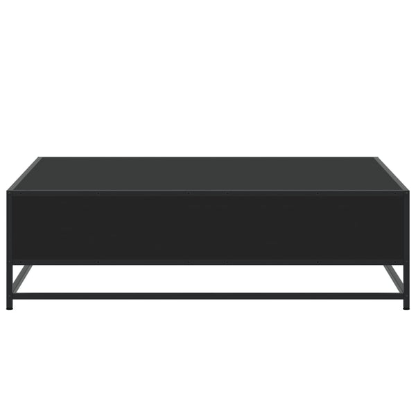 Schwarzer Couchtisch 100x100 cm