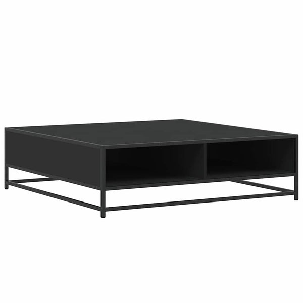 Schwarzer Couchtisch 100x100 cm