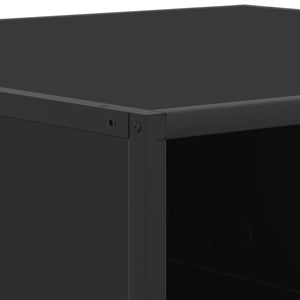 Schwarzer Couchtisch 100x100 cm