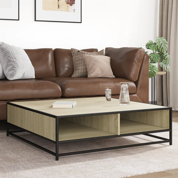 Sonoma Eiche Couchtisch 100x100 cm
