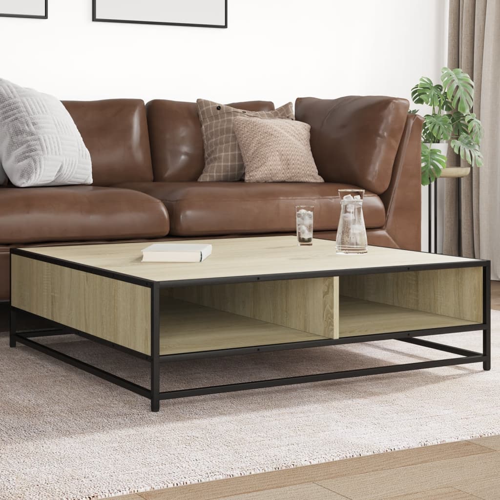 Sonoma Eiche Couchtisch 100x100 cm
