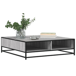 Couchtisch Grau Sonoma 100x100 cm