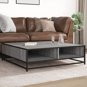 Couchtisch Grau Sonoma 100x100 cm