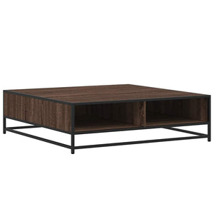 Couchtisch Braun Eichenoptik 100x100 cm