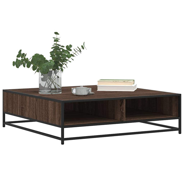 Couchtisch Braun Eichenoptik 100x100 cm