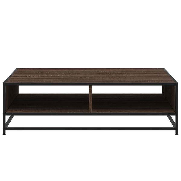 Couchtisch Braun Eichenoptik 100x100 cm