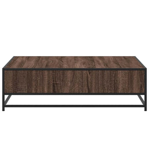 Couchtisch Braun Eichenoptik 100x100 cm