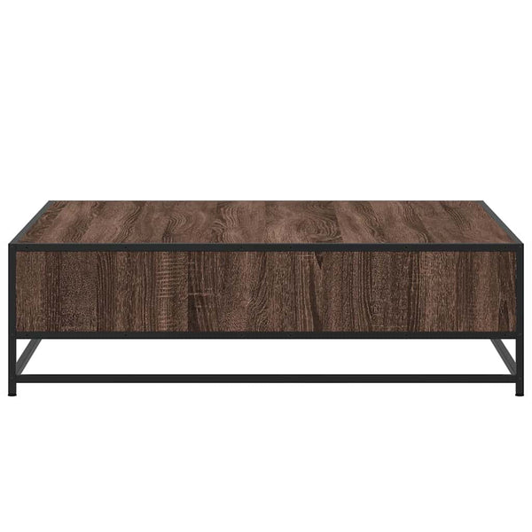 Couchtisch Braun Eichenoptik 100x100 cm