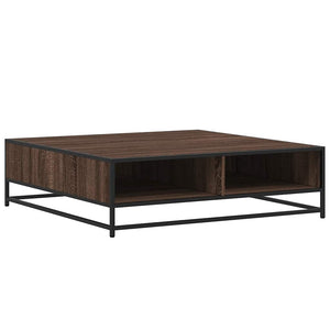 Couchtisch Braun Eichenoptik 100x100 cm