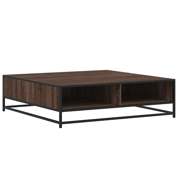 Couchtisch Braun Eichenoptik 100x100 cm