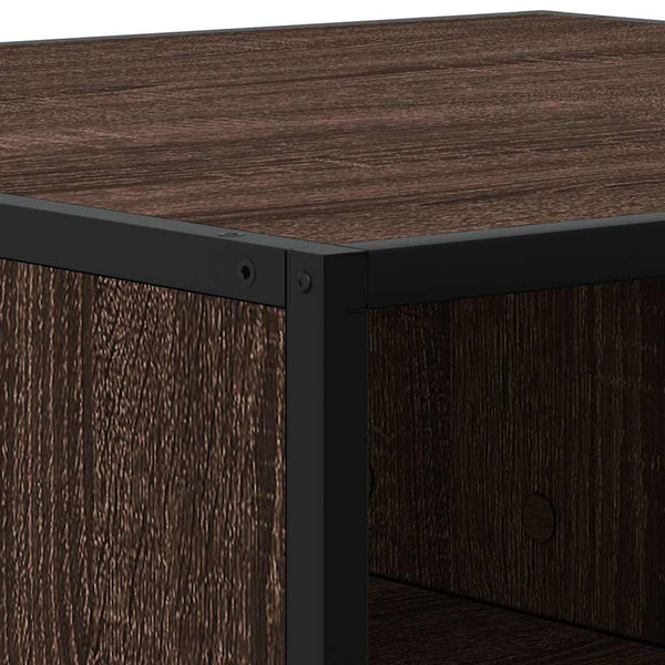 Couchtisch Braun Eichenoptik 100x100 cm