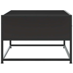 Schwarzer Couchtisch 100x50 cm