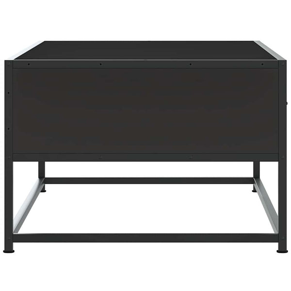 Schwarzer Couchtisch 100x50 cm