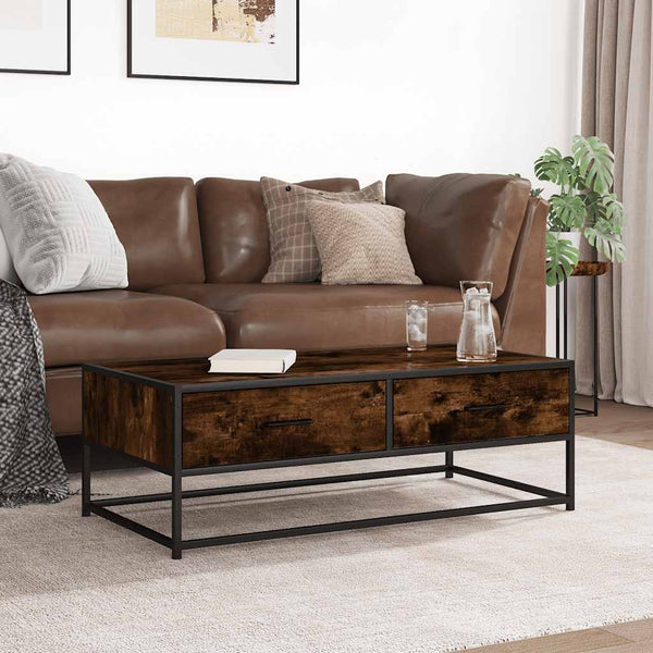 Couchtisch Räuchereiche 100x50 cm