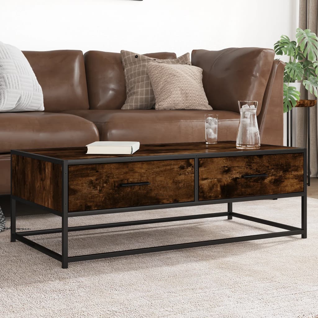 Couchtisch Räuchereiche 100x50 cm