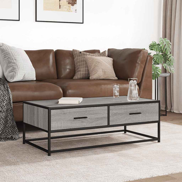 Couchtisch Grau Sonoma 100x50 cm