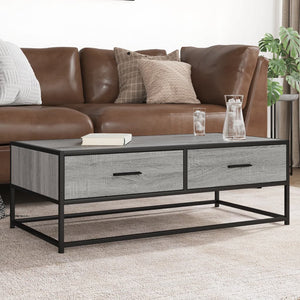 Couchtisch Grau Sonoma 100x50 cm