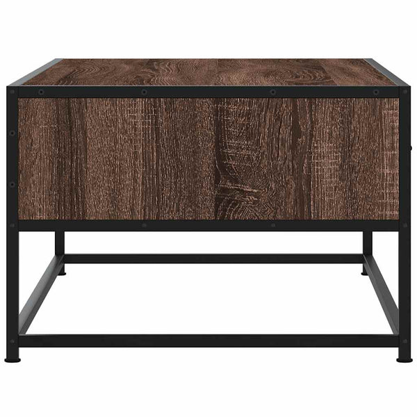 Couchtisch Braun Eichenoptik 100x50 cm