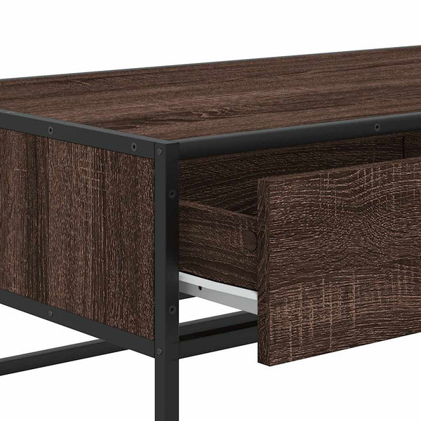 Couchtisch Braun Eichenoptik 100x50 cm