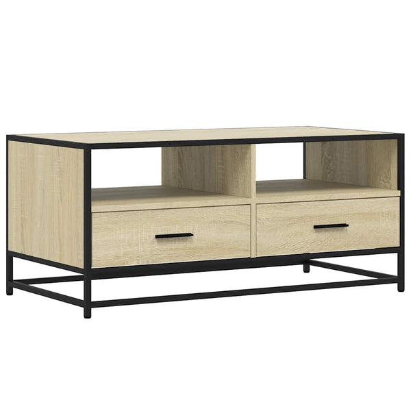 Sonoma Eiche Couchtisch 100x50 cm