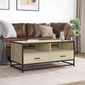 Sonoma Eiche Couchtisch 100x50 cm