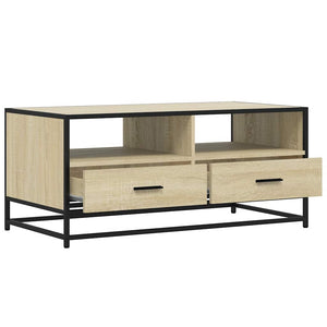 Sonoma Eiche Couchtisch 100x50 cm